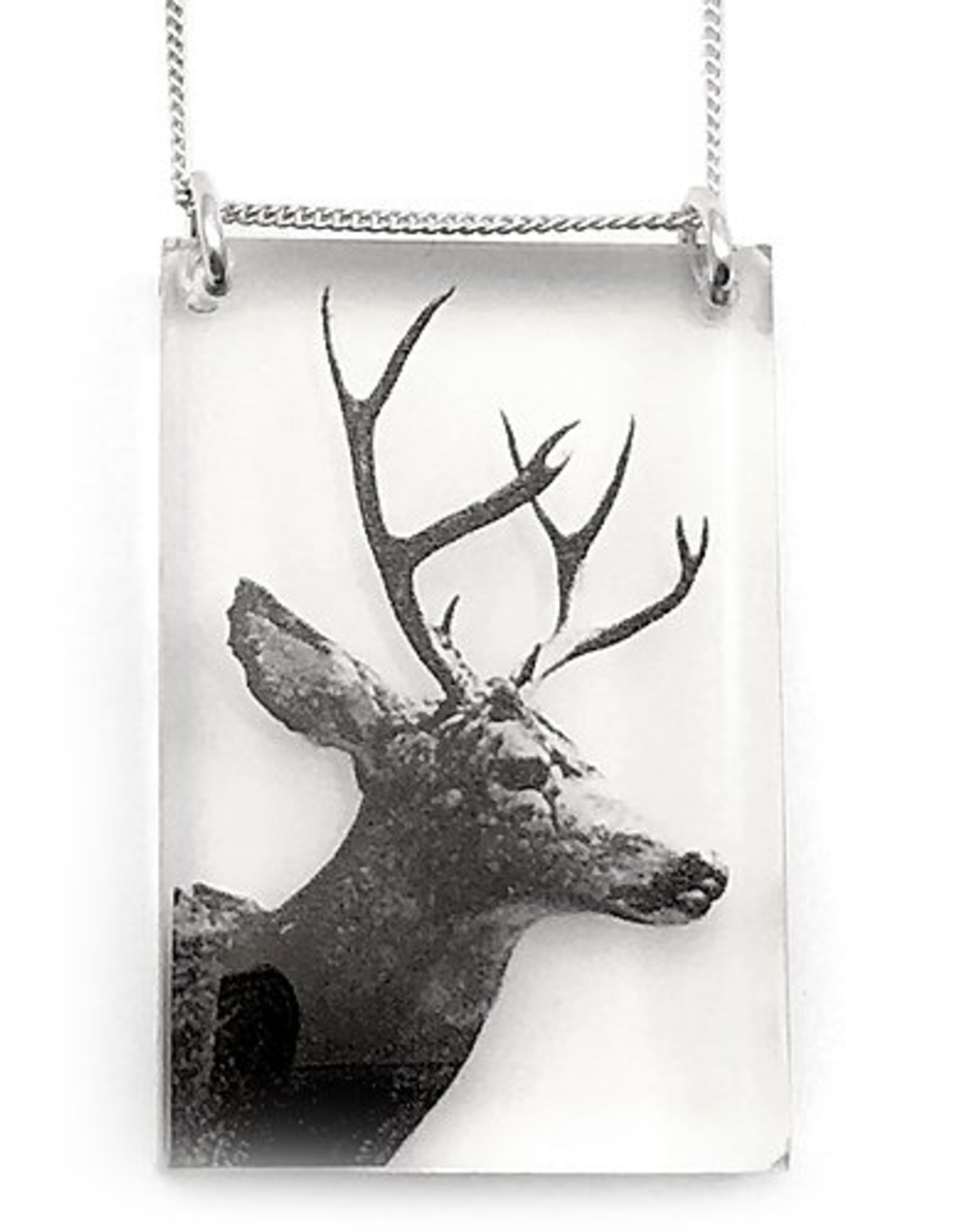 Deer Pendant Tall