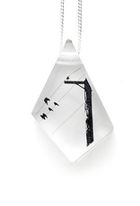 Crow Pendant Geo