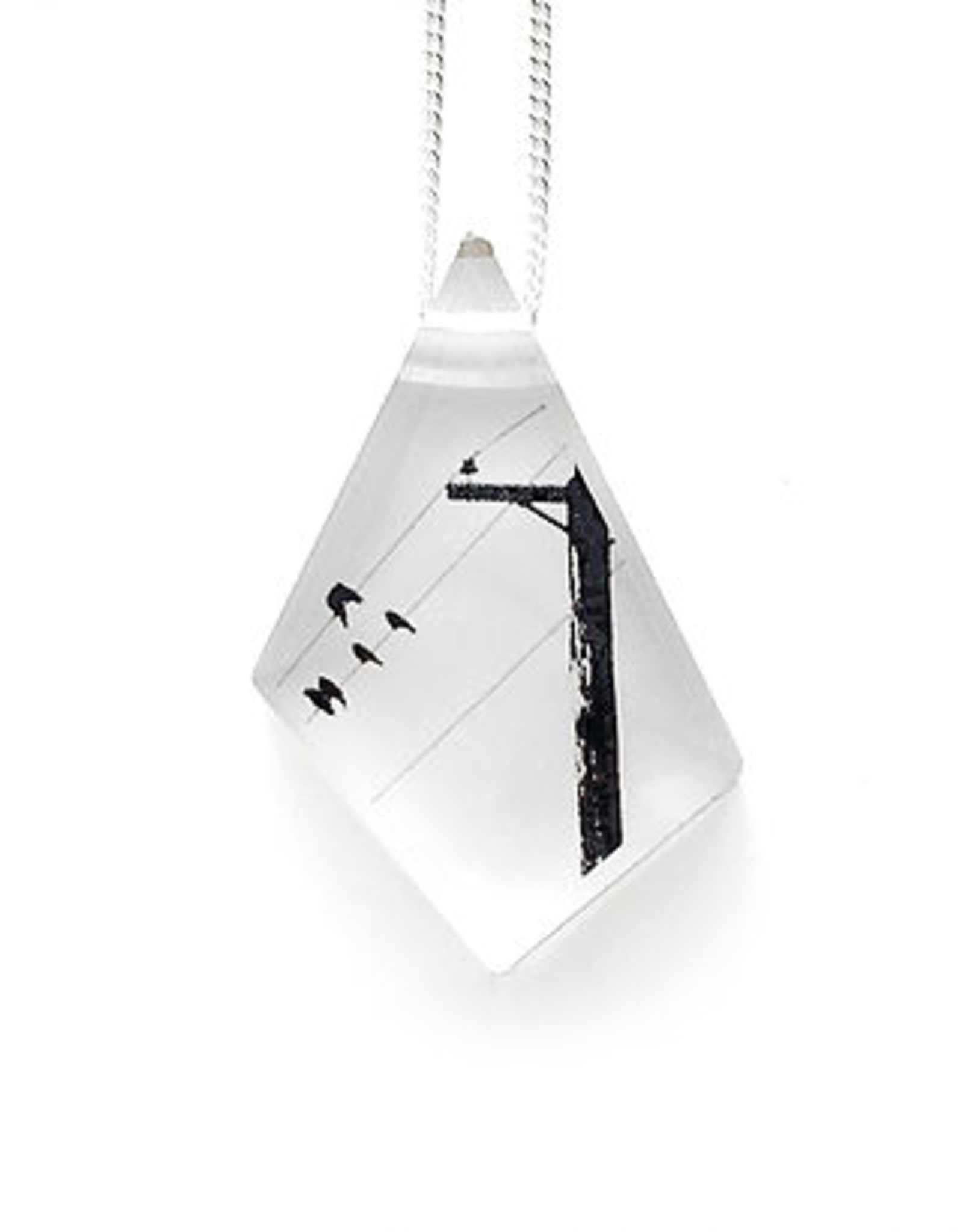 Crow Pendant Geo