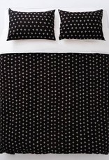EQ3 Knox Duvet Set Black - Queen
