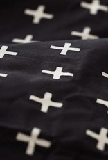 EQ3 Knox Duvet Set Black - Queen