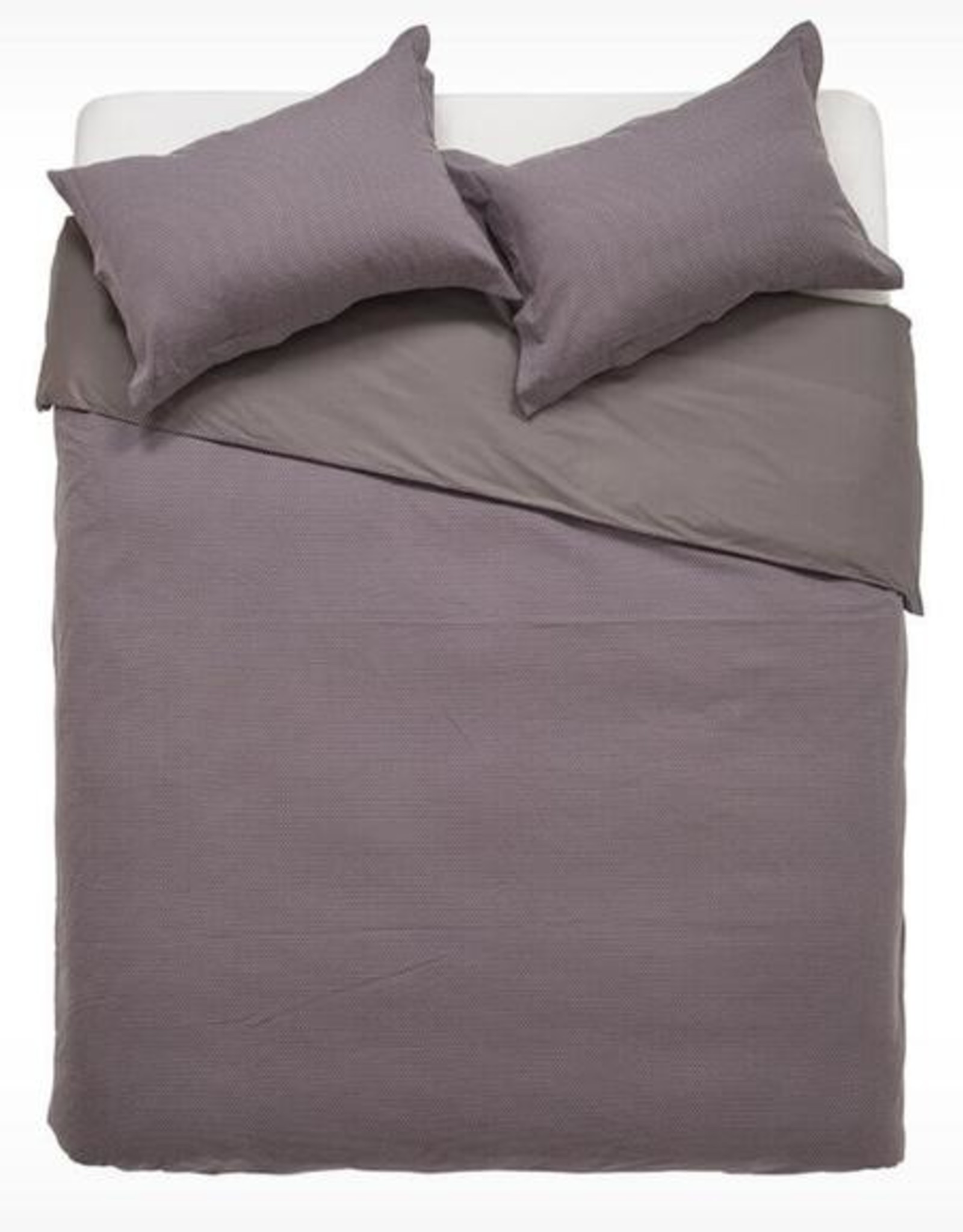 EQ3 Trax Duvet Set Grey - King