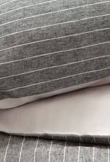 EQ3 Acadia Duvet Set Grey - Queen
