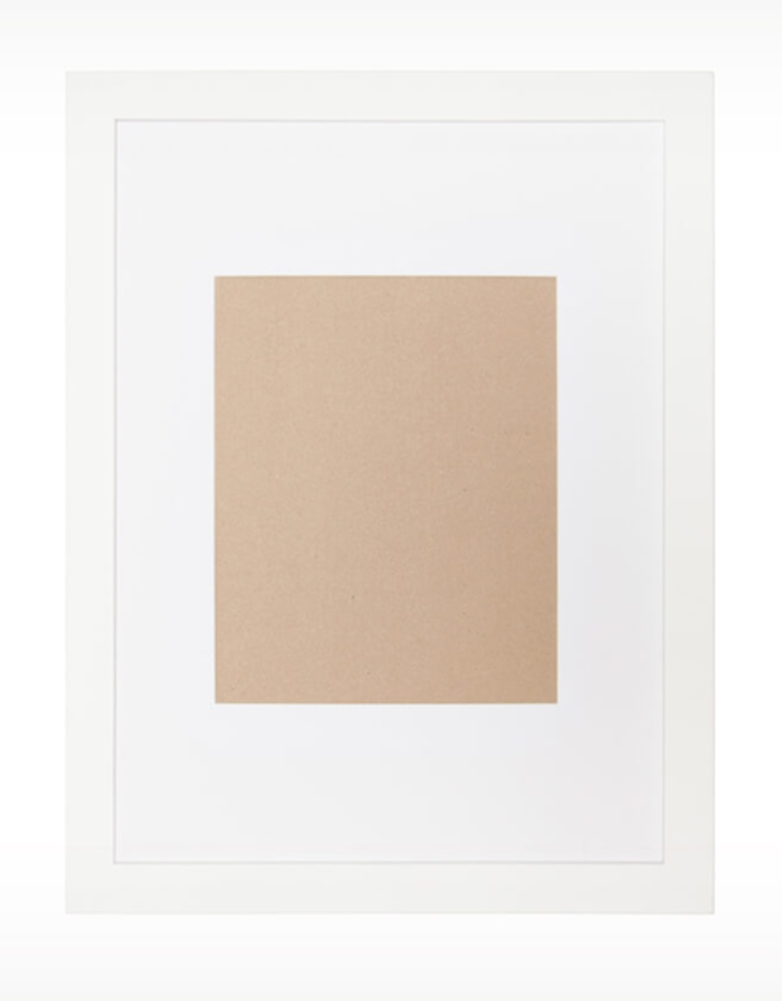 EQ3 Edge Picture Frame-White Large