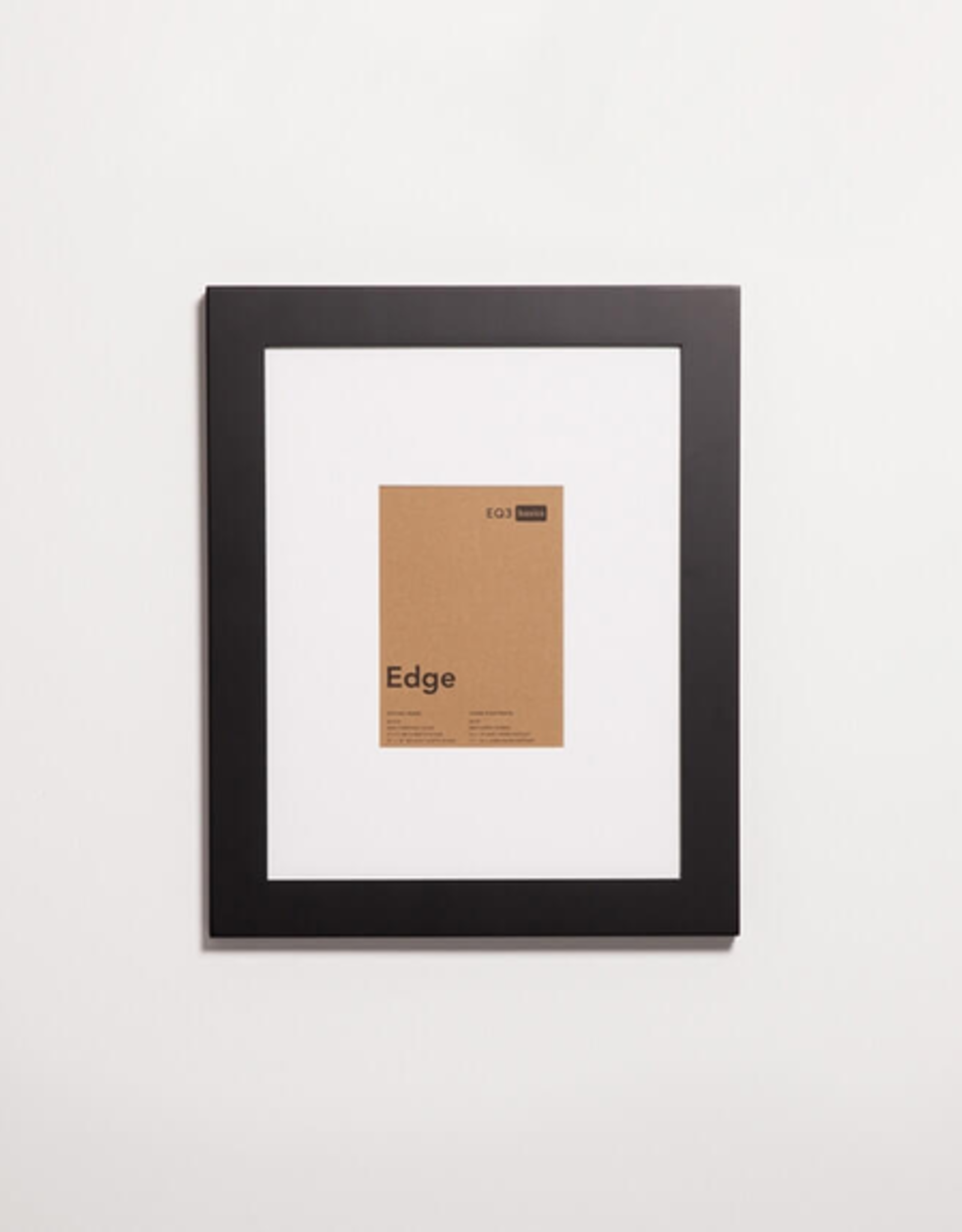 EQ3 Edge Picture Frame-Black Small