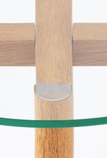 EQ3 Place Round Coffee Table Oak