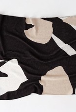 EQ3 Floral Throw-Black