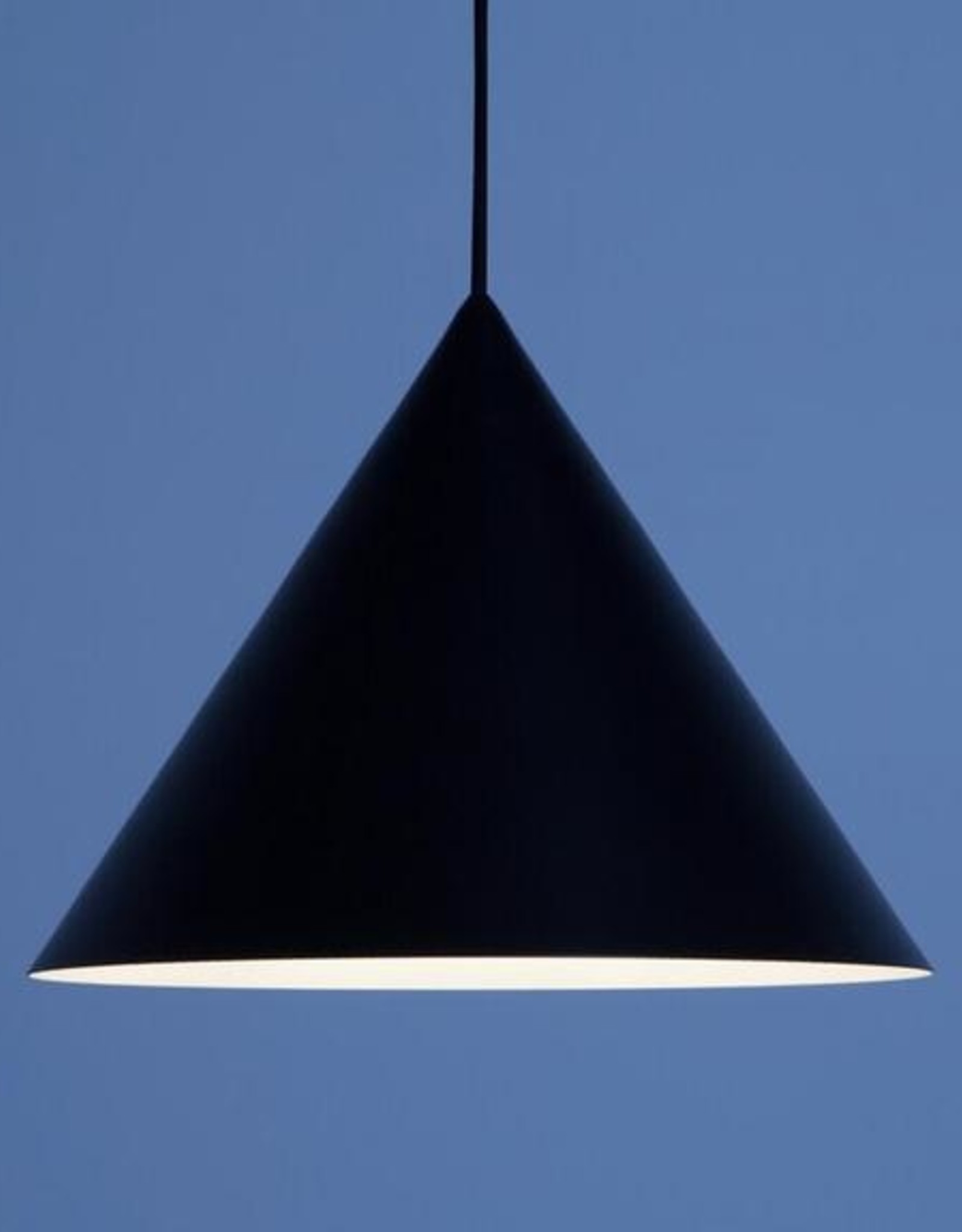 EQ3 Small Cone Pendant-Black