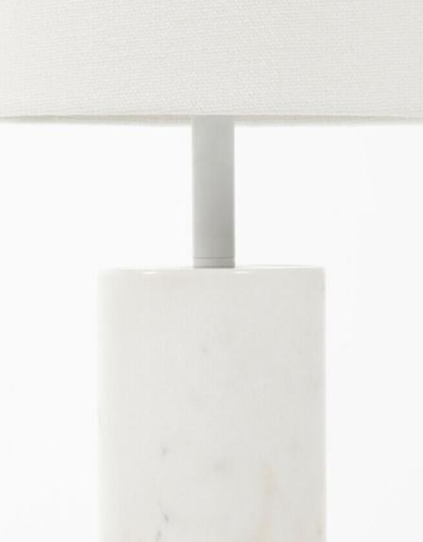 EQ3 Drum Table Lamp-White