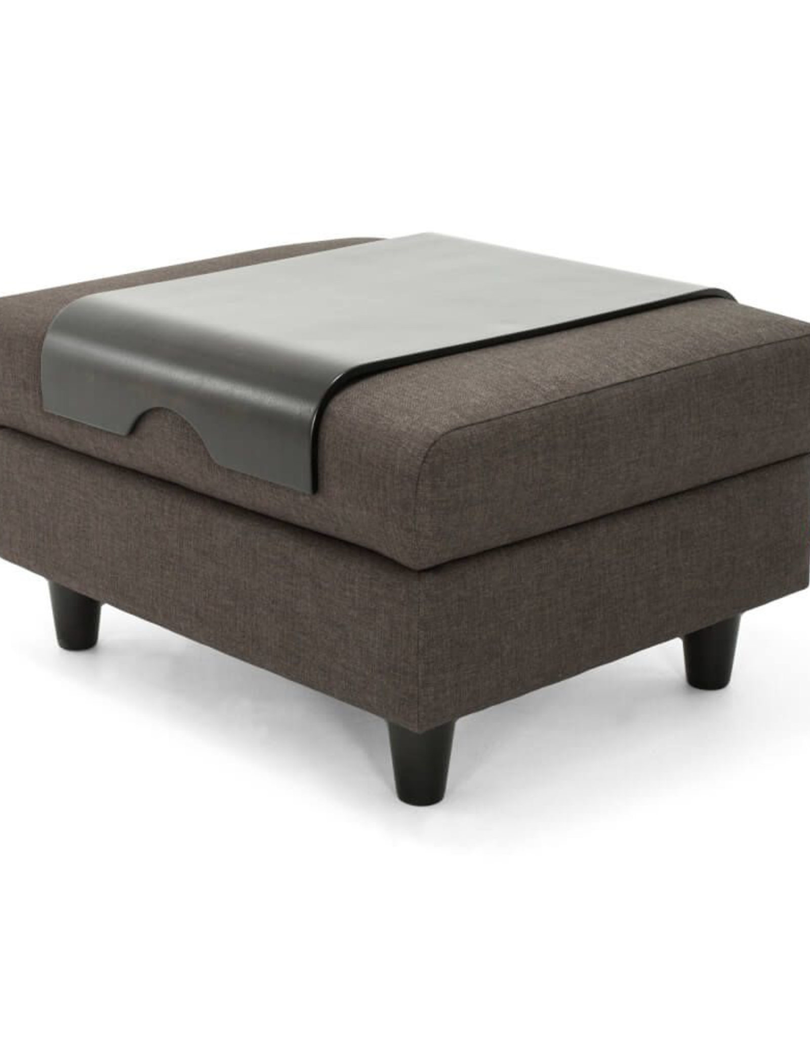 EQ3 Ottoman Tray - Onyx (Floor Model)