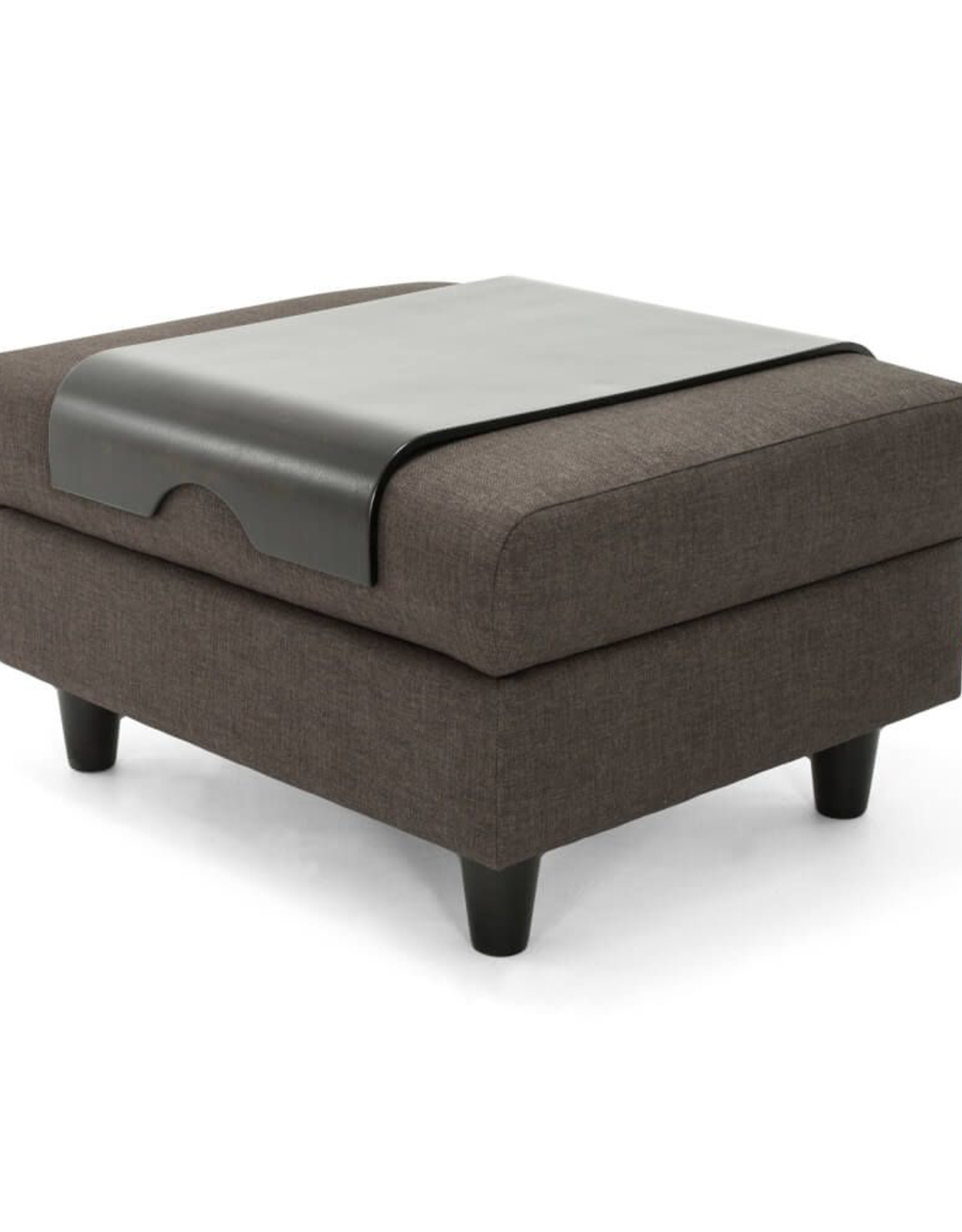 grey ottoman tray