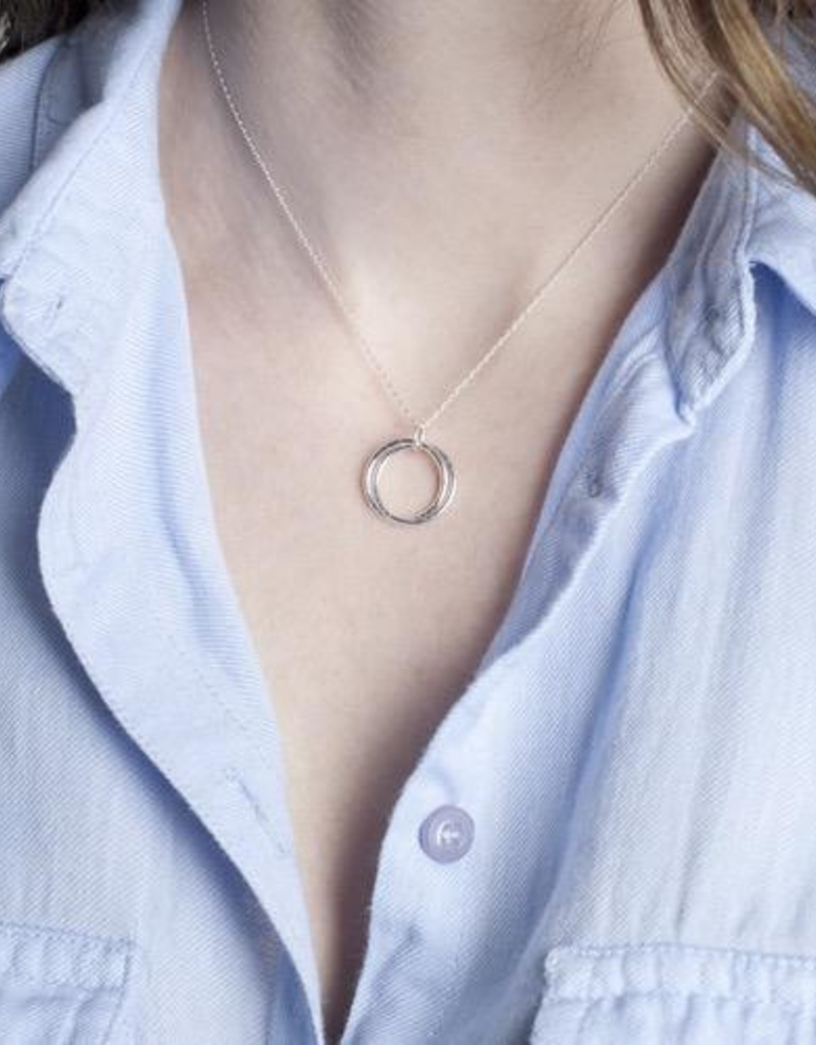 Lindsay Necklace 18" Sterling Silver