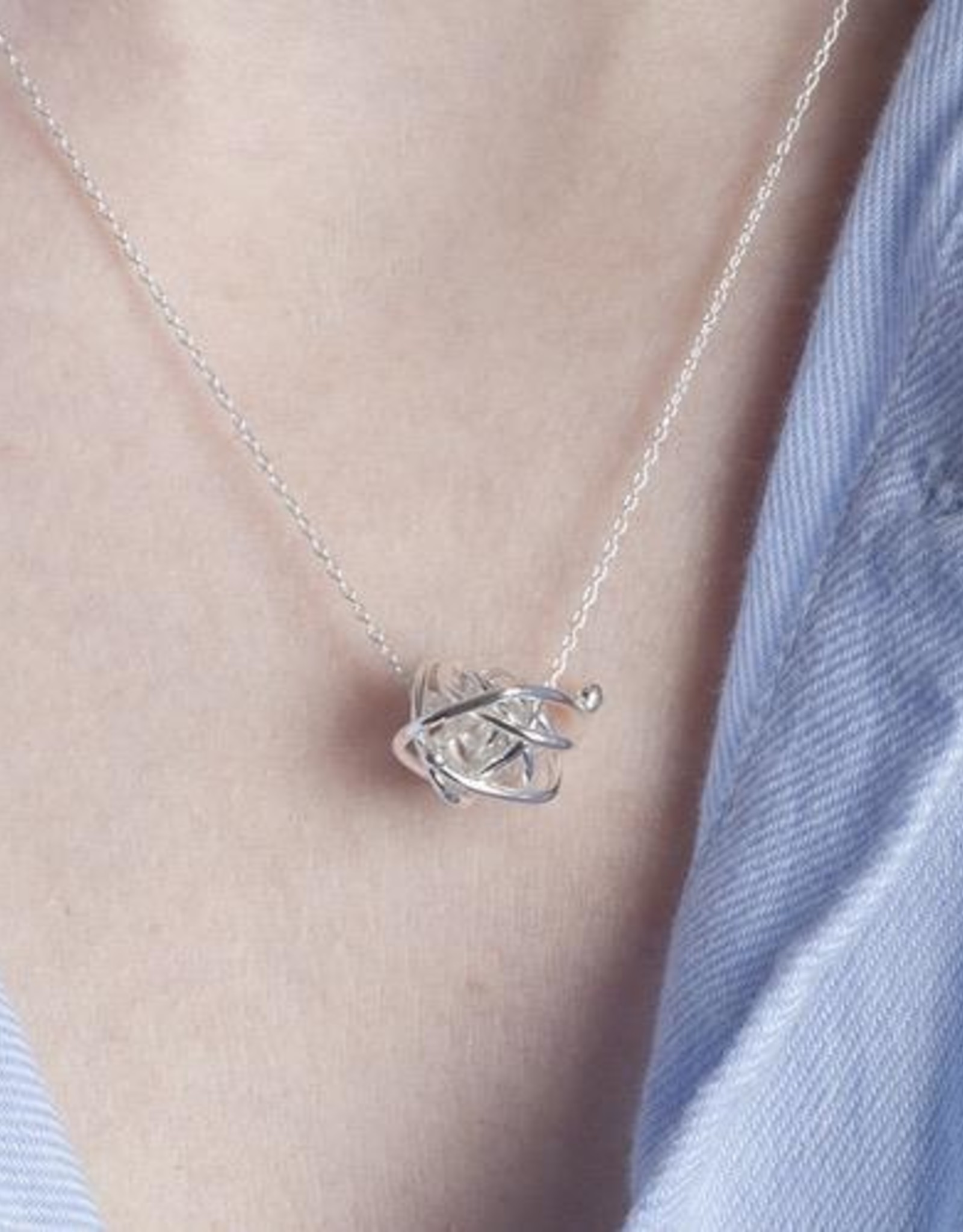 Gypsy Necklace 18" Sterling Silver