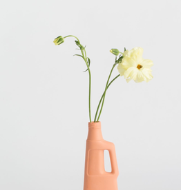 Porcelain Bottle Vase #9 Orange