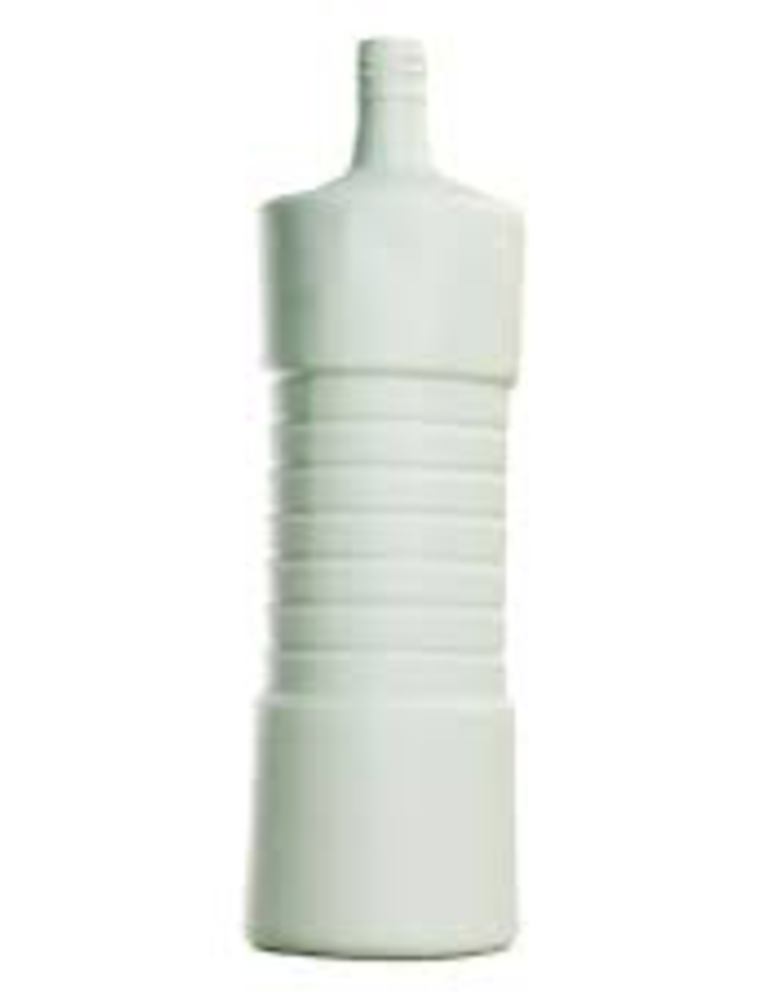 Porcelain Bottle Vase #5 White