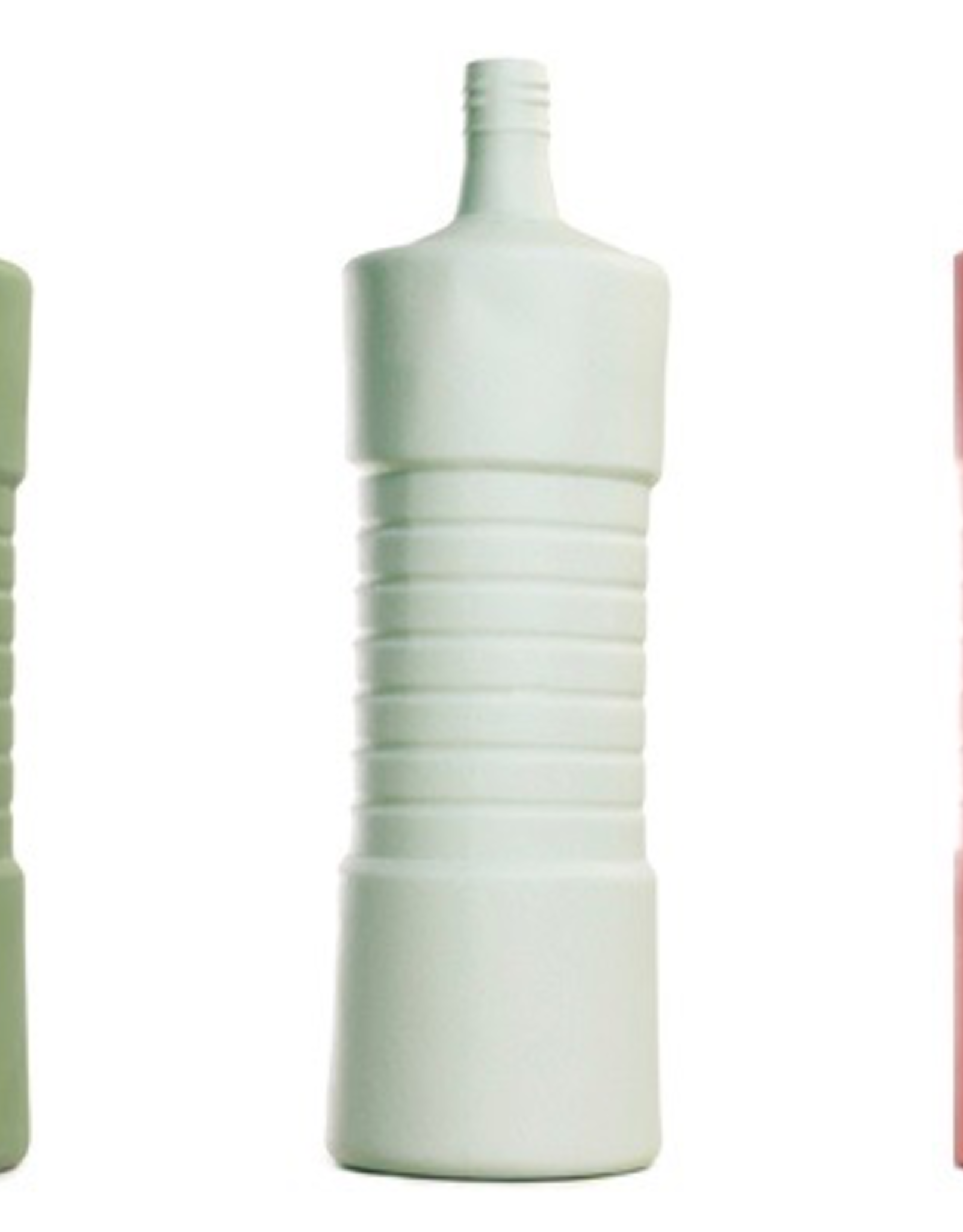 Porcelain Bottle Vase #5 White