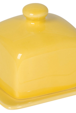 Square Butter Dish Lemon