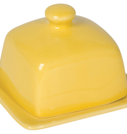 Square Butter Dish Lemon