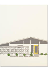 Mid Century House Yellow