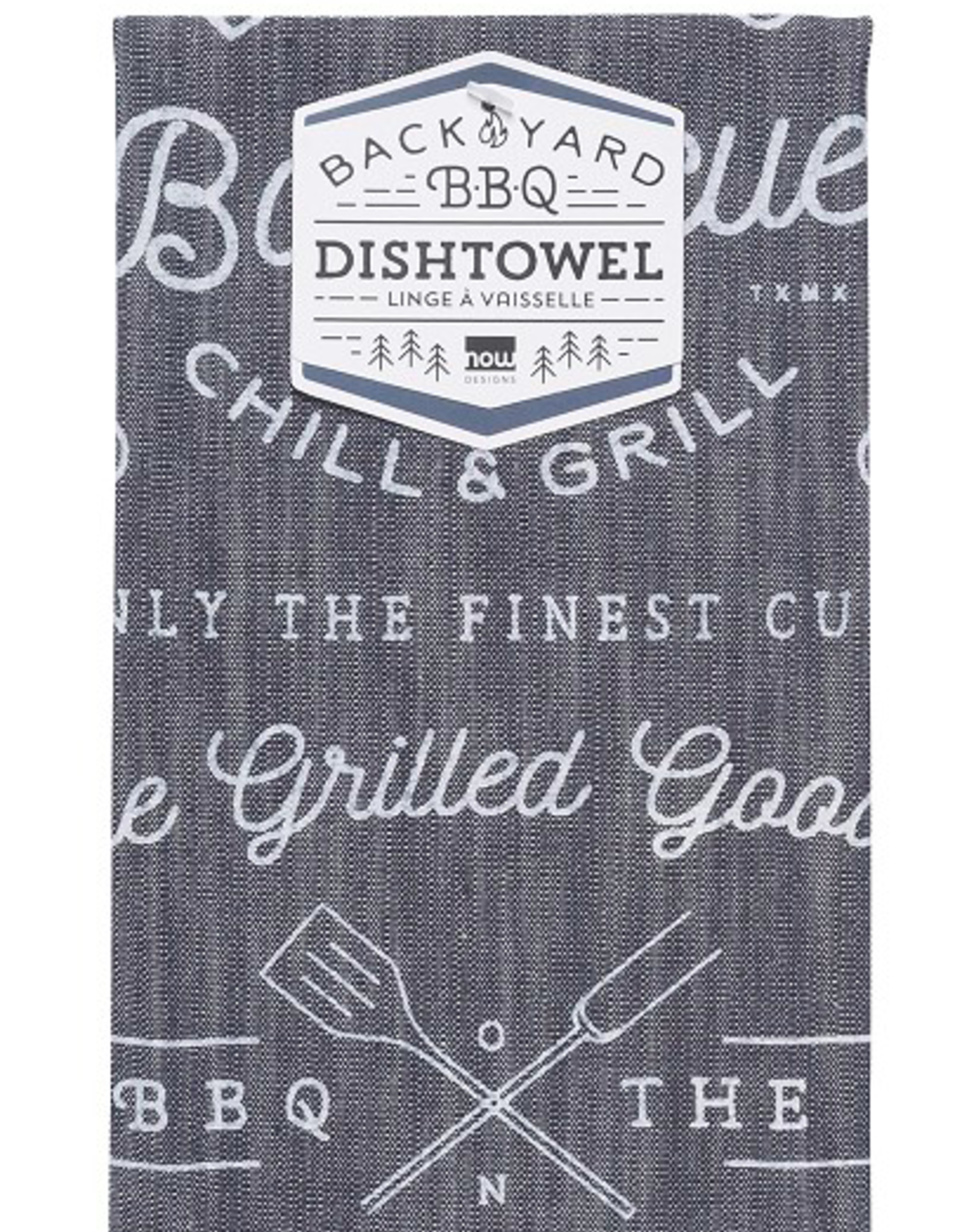 Backyard Barbecue Dishtowel