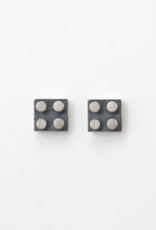 Nano Bock Stud Sterling Silver