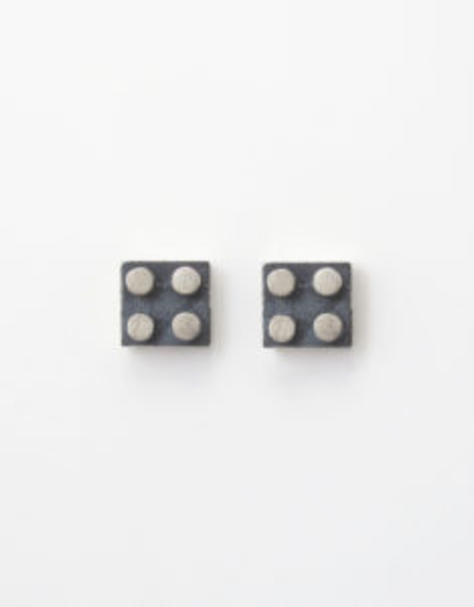 Nano Bock Stud Sterling Silver