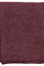 Peak Throw Bordeaux - Brushed Merino + Lambs Wool
