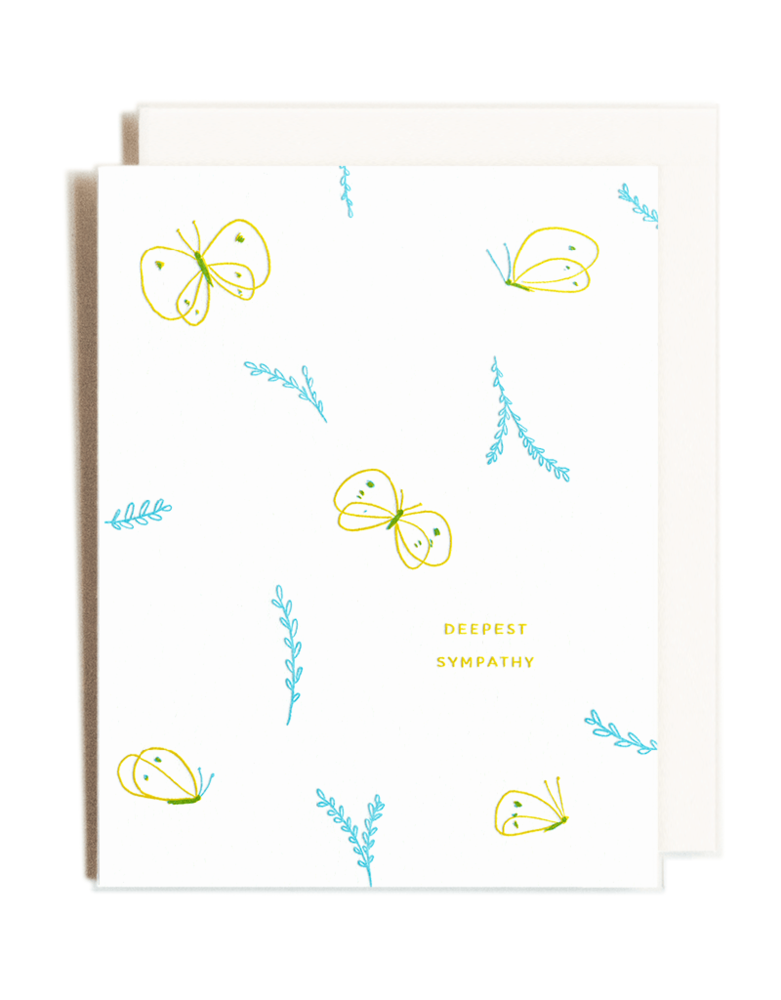 Sympathy Letterpress Card