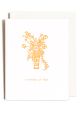Thinking of You Letterpress Card