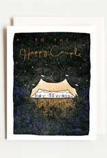 Wedding Tent Letterpress Card