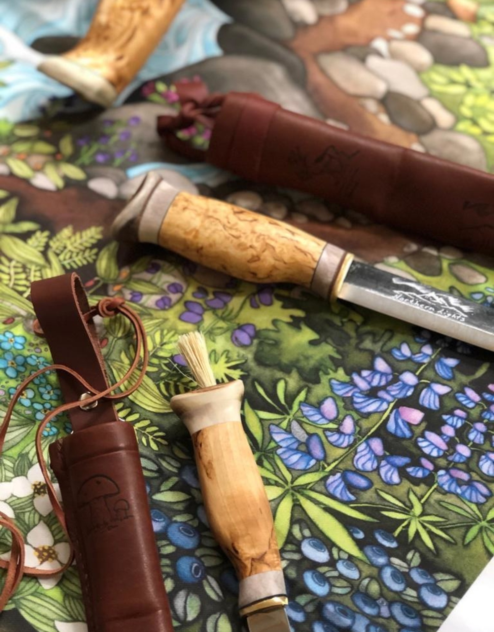 Mushroom Puukko Knife
