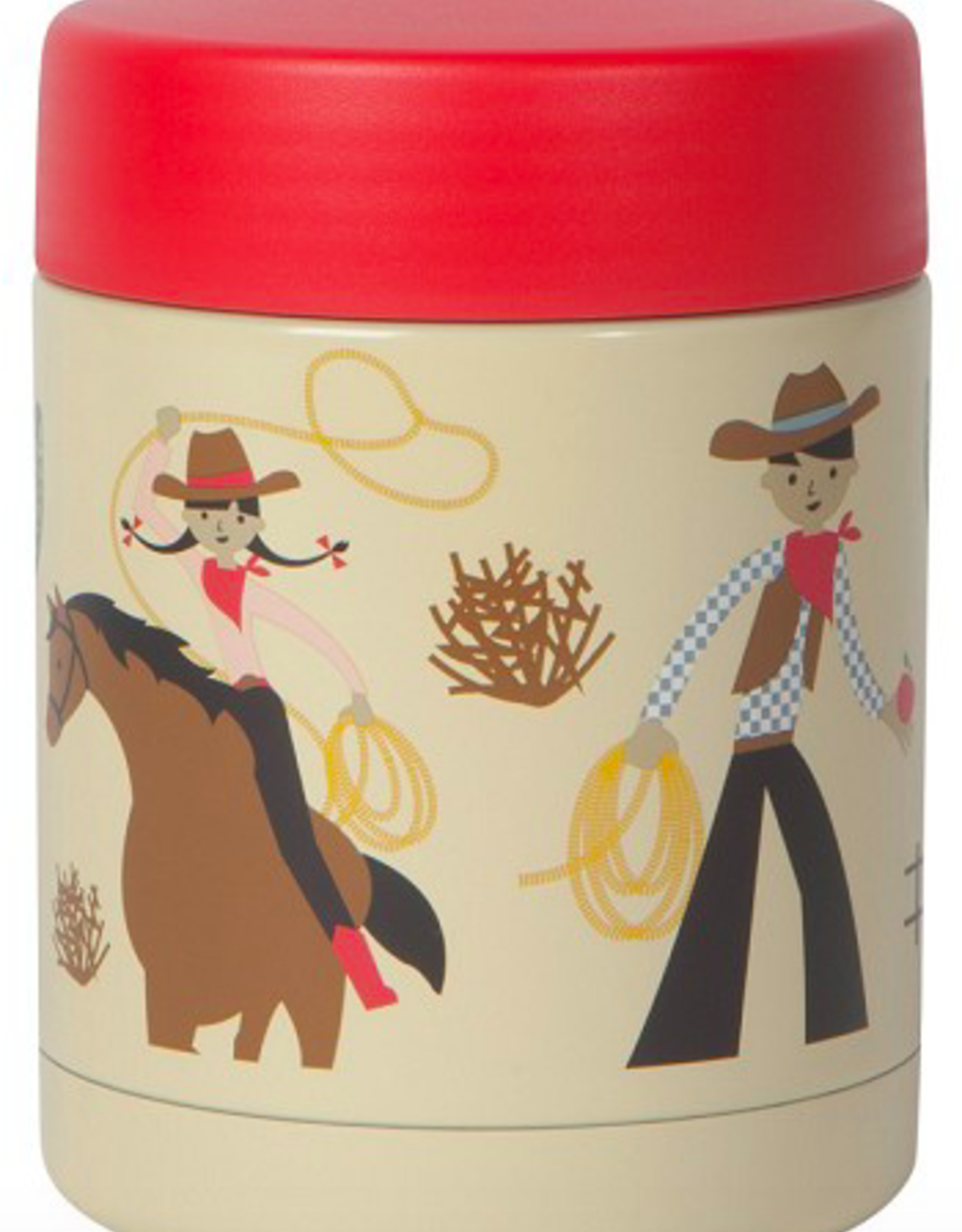 Rootin Tootin' Stainless Steel Food Thermos