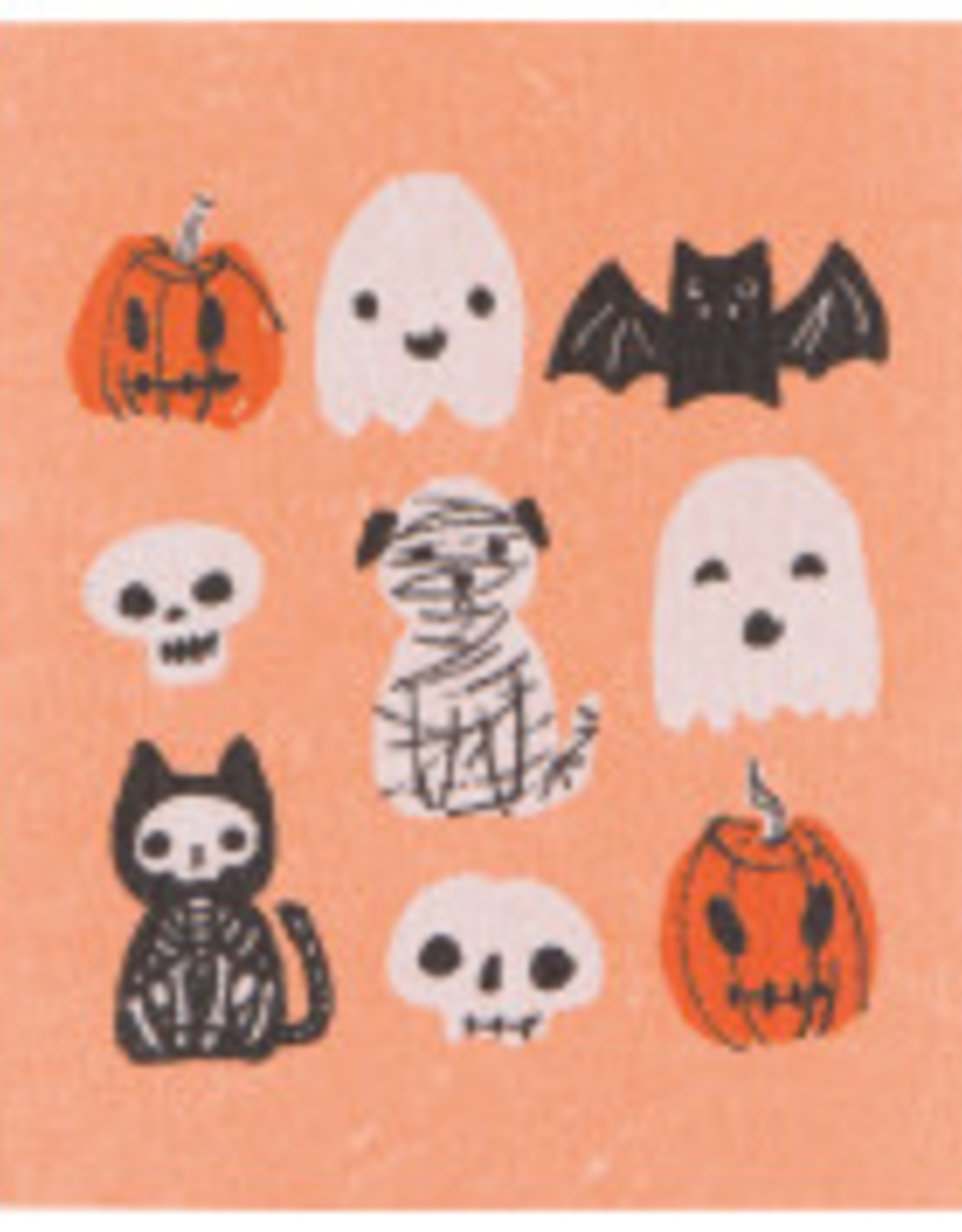 Happy Howloween Swedish Dishcloth