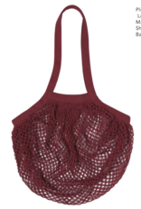 Market Shopping Bag - Plum
