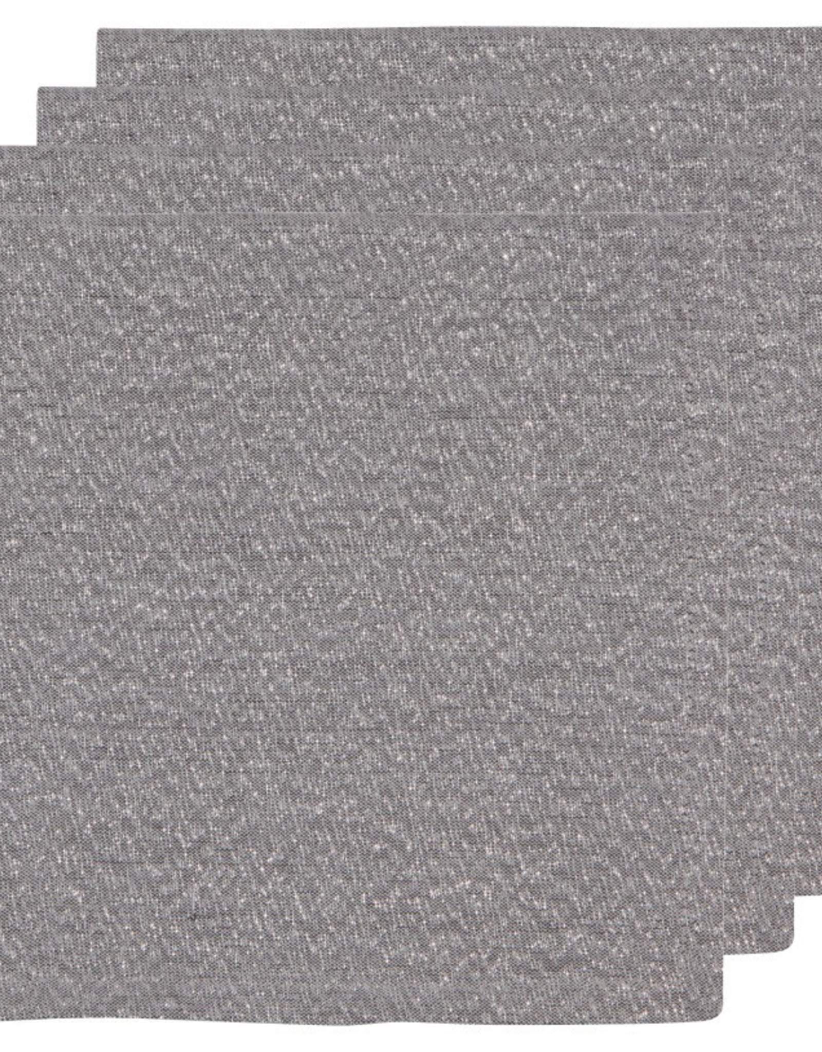 Luster Silver Napkins-Set 4