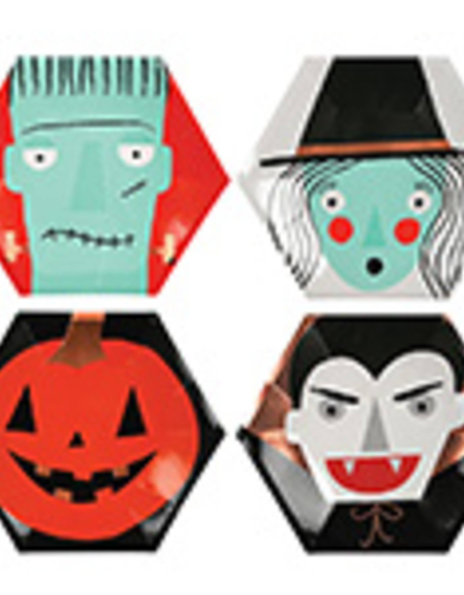 Halloween Paper Plate Set