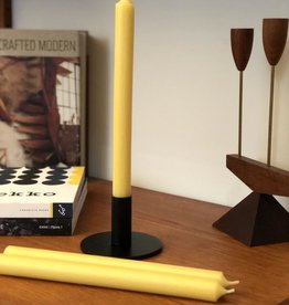 Modern Dinner Candle, Yellow