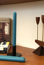 Modern Dinner Candle, Turquoise