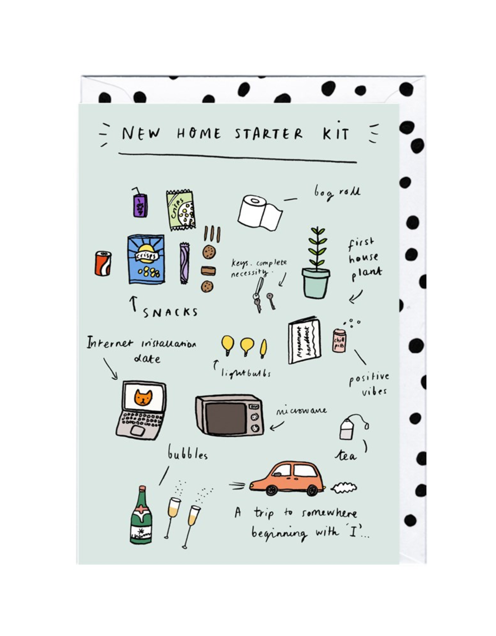 New Home Starter Kit Card