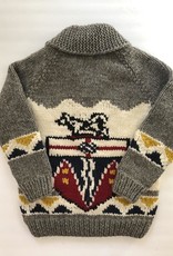 Handknit Yukon Coat of Arms Heritage Sweater