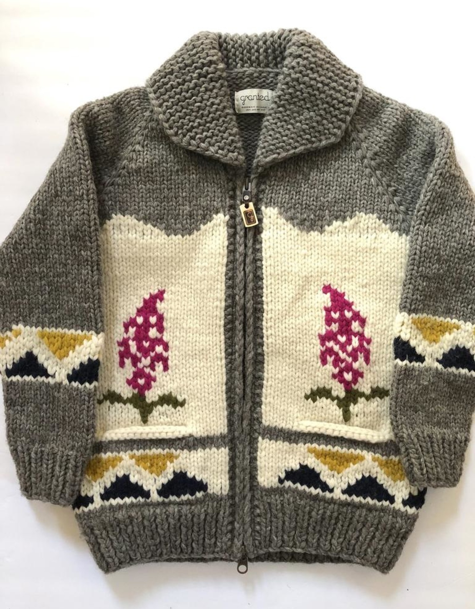 Handknit Yukon Coat of Arms Heritage Sweater