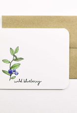Wild Blueberry Card