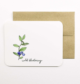 Wild Blueberry Card