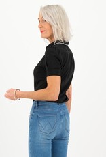 Retro Jersey Blouse
