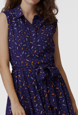 Monica Dress - Blue Sprinkles