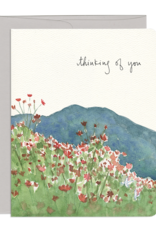 Cosmos Thinking Of You Card