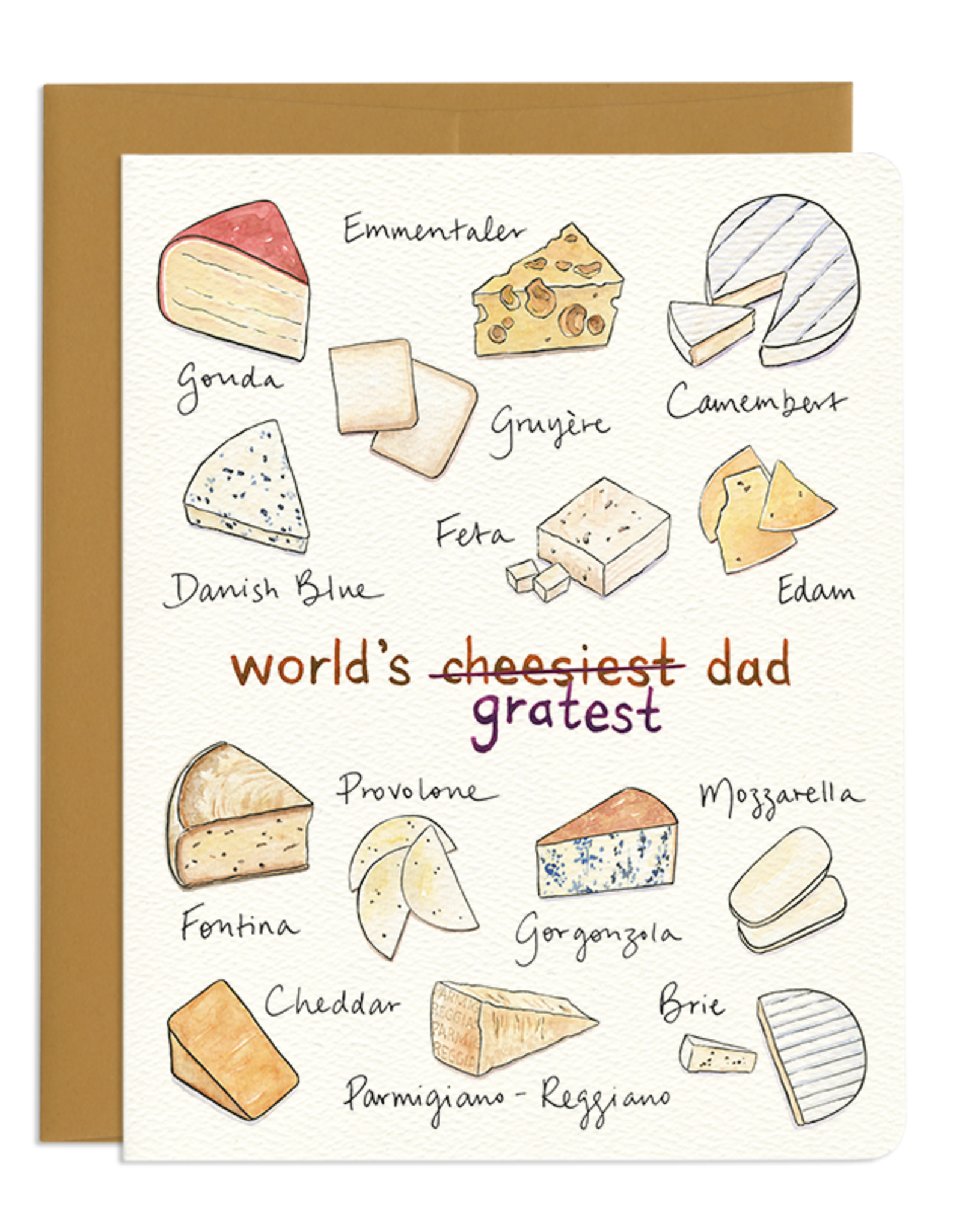 Cheesy Dad Card