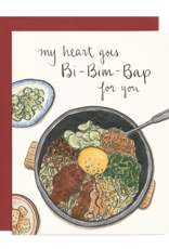 Bibimbap Heart Card