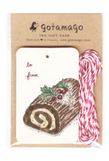 Yule Log Gift Card, Set/10