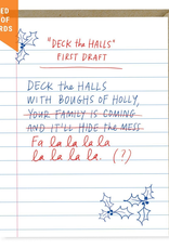 Emily McDowell First Draft Deck the Halls, Set/8